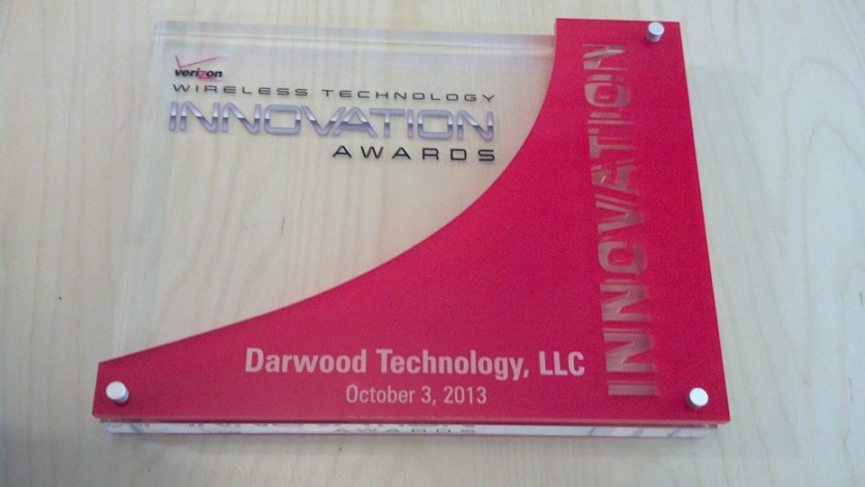 Verizon Wireless Technology Innovation Award!
